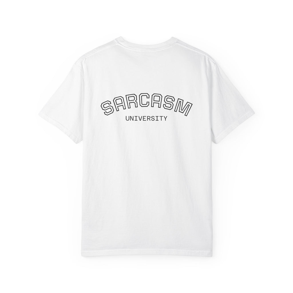 Sarcasm University T-Shirt — Funny College Humor Tee