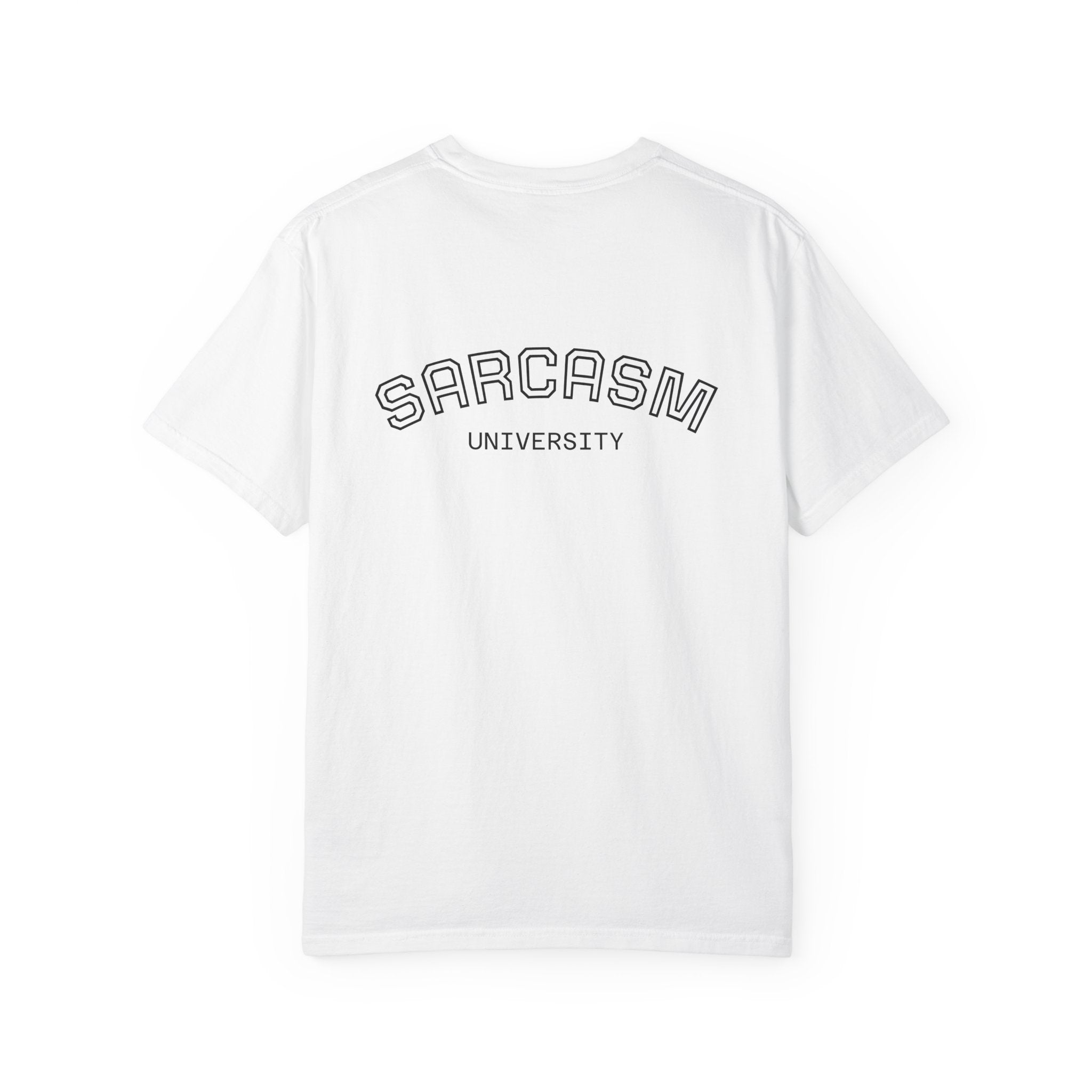 Sarcasm University T-Shirt — Funny College Humor Tee