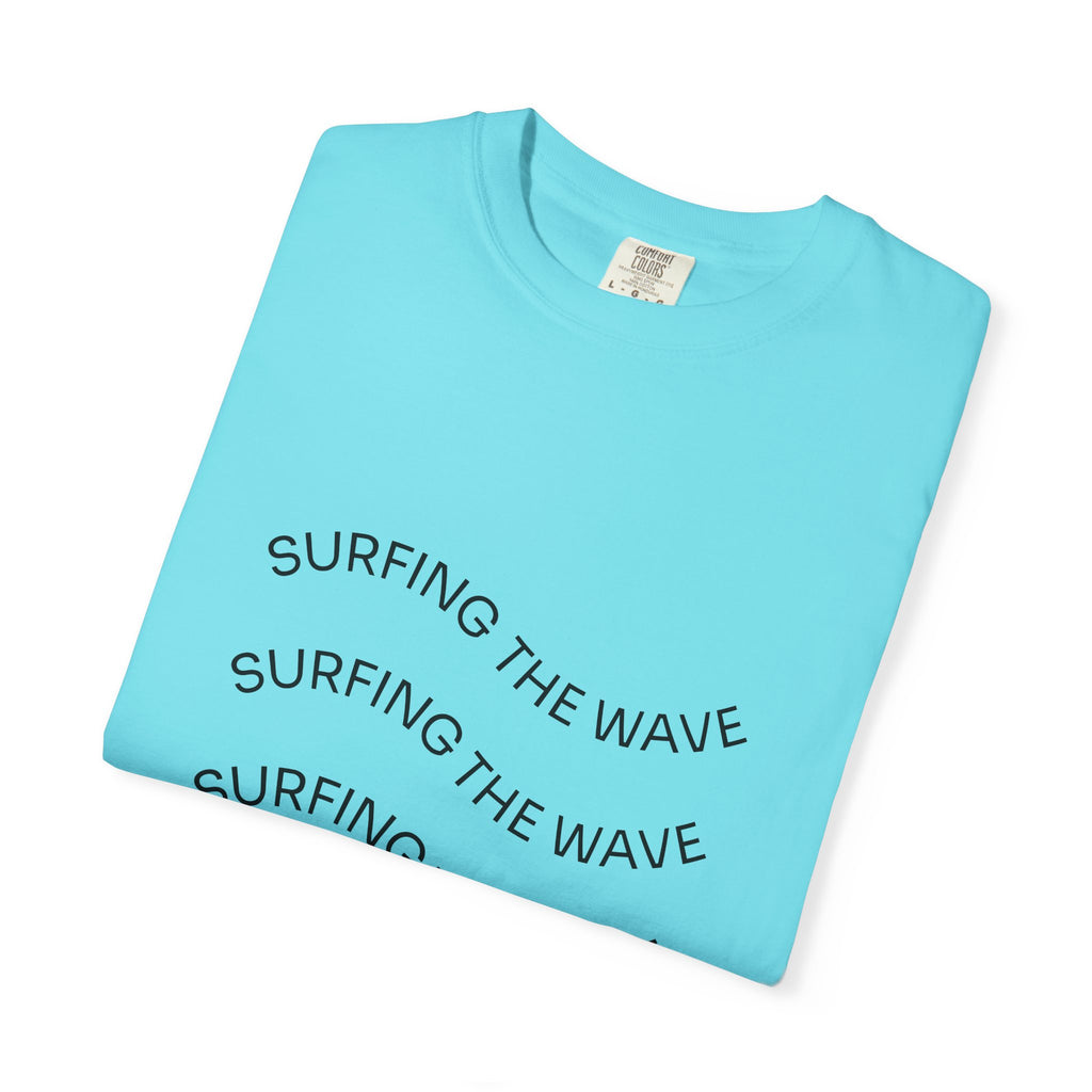 Surfing The Wave Graphic T-Shirt — Retro Beach Vibe Tee