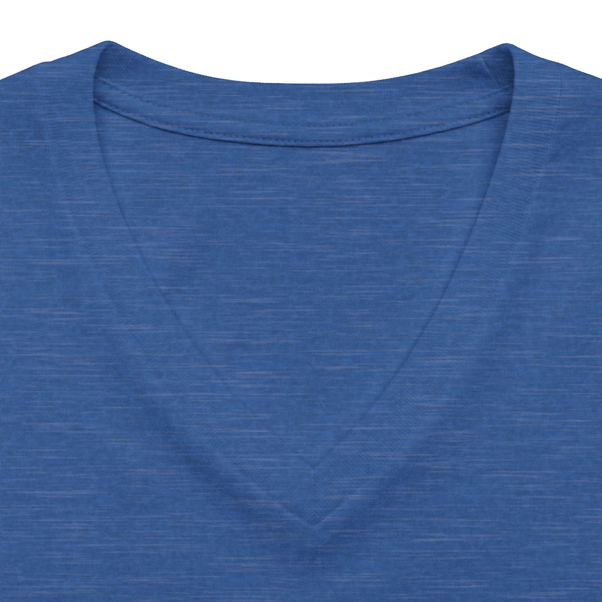 Women's V-Neck Tee — "May the Force Be With You" Lightly Printed Star Wars Fan Shirt