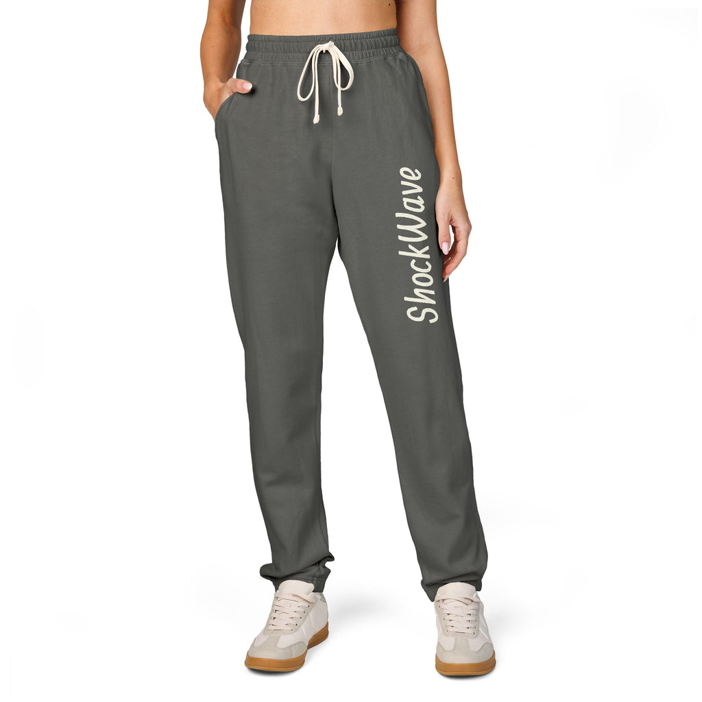 Garment-Dyed Fleece Joggers SHOCKWAVE