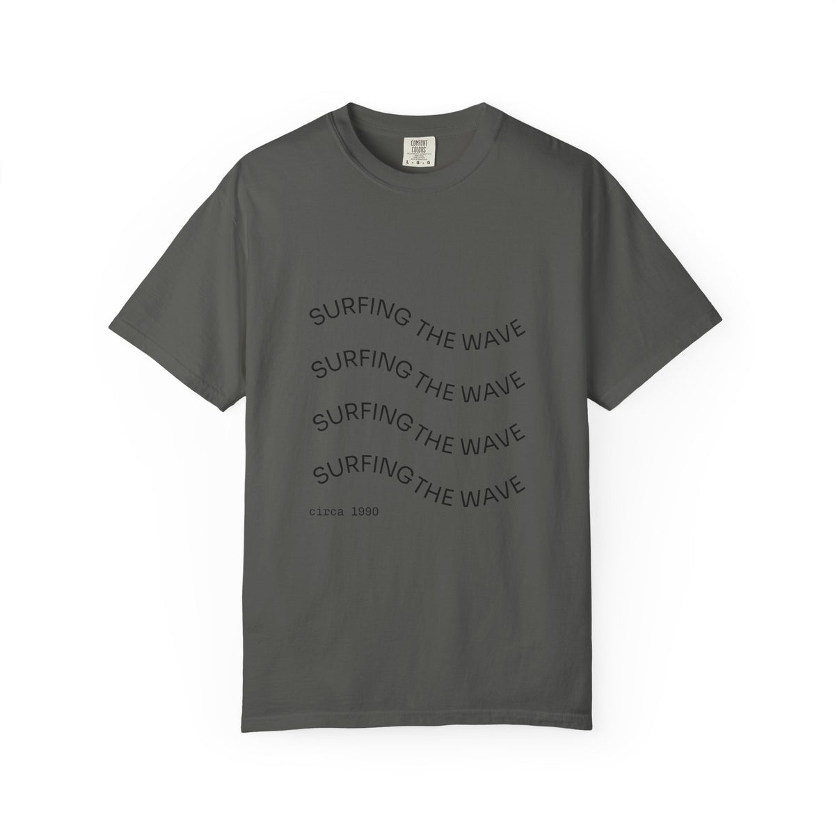 Surfing The Wave Graphic T-Shirt — Retro Beach Vibe Tee