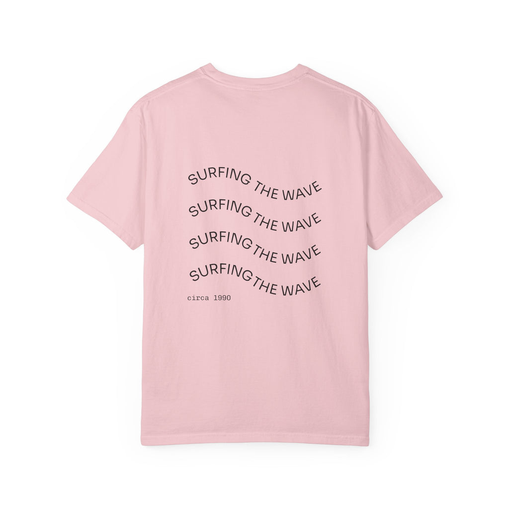 Surfing The Wave Graphic T-Shirt — Retro Beach Vibe Tee