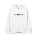 A-Train Pullover Hoodie — Minimalist Star Back Graphic