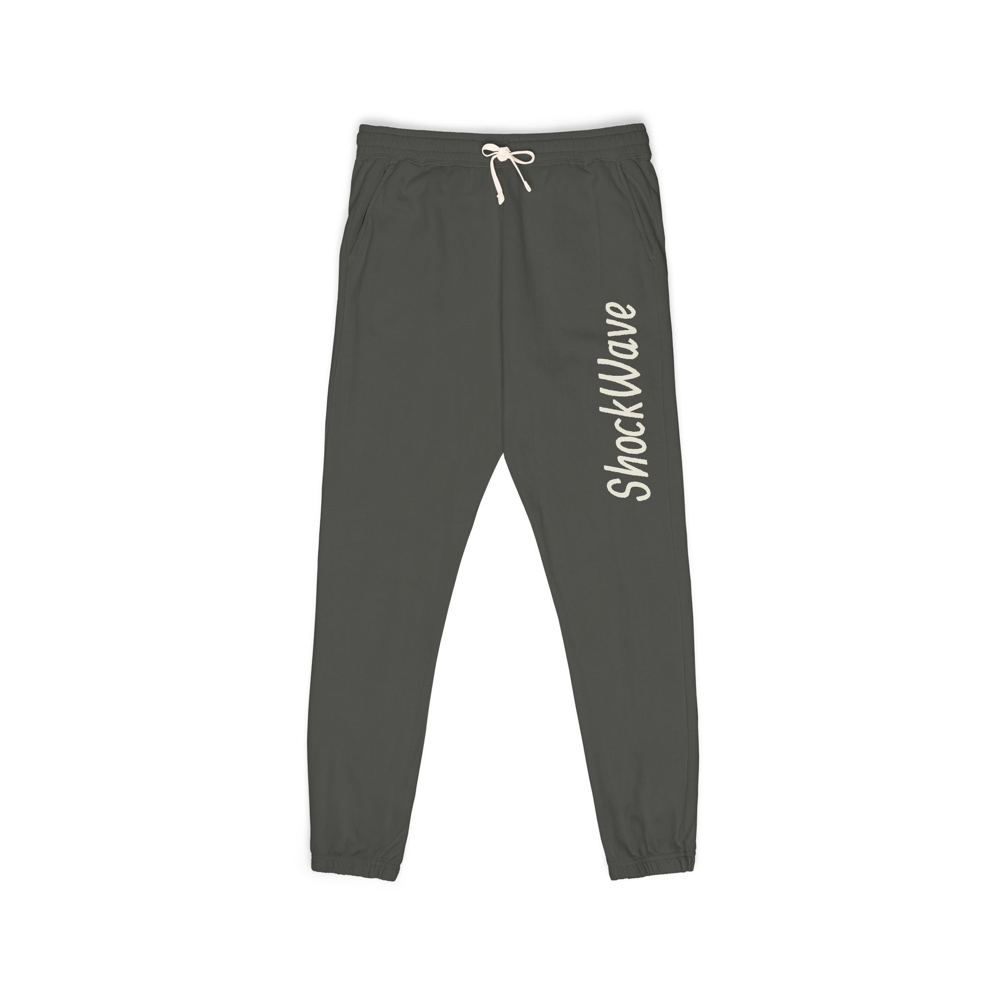 Garment-Dyed Fleece Joggers SHOCKWAVE