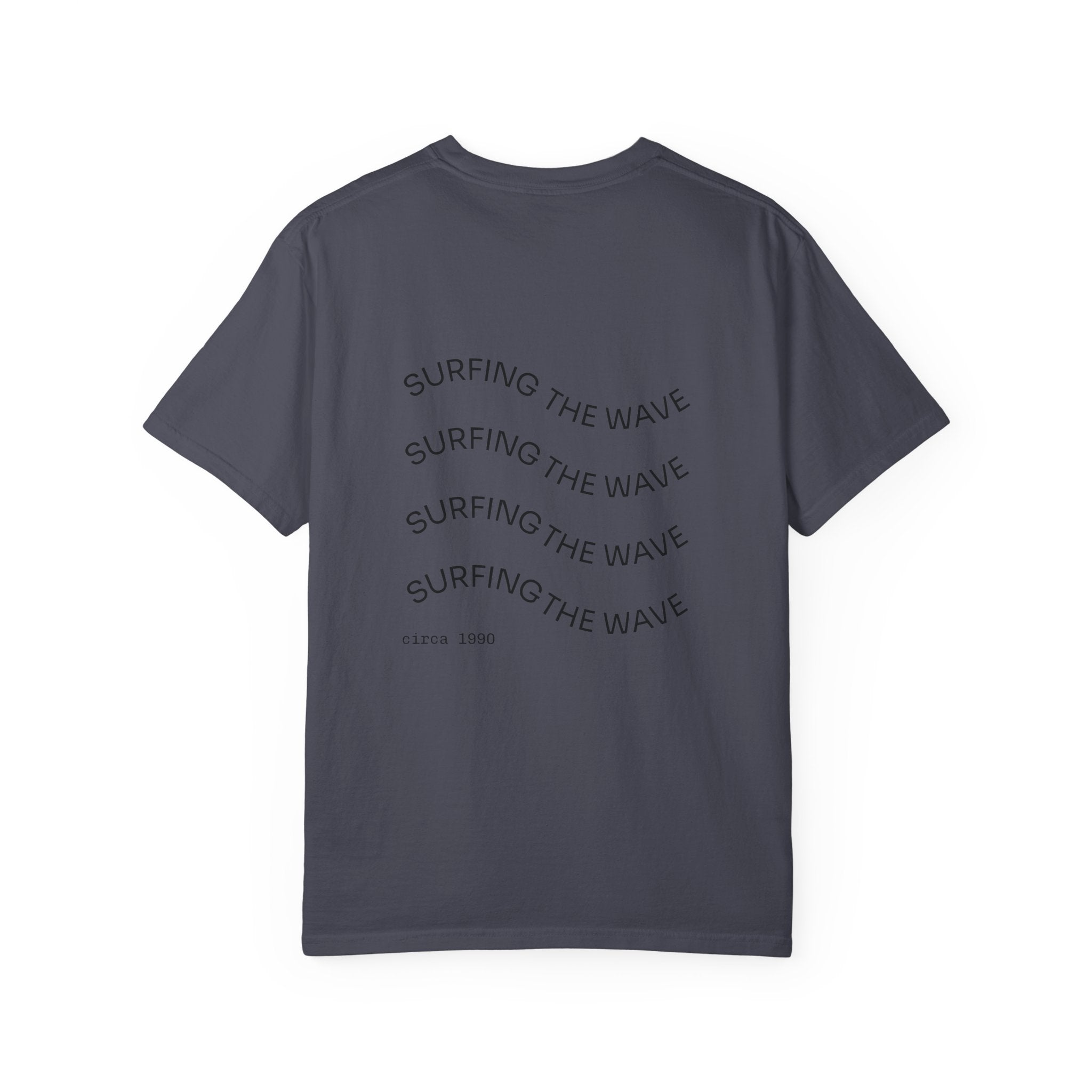 Surfing The Wave Graphic T-Shirt — Retro Beach Vibe Tee