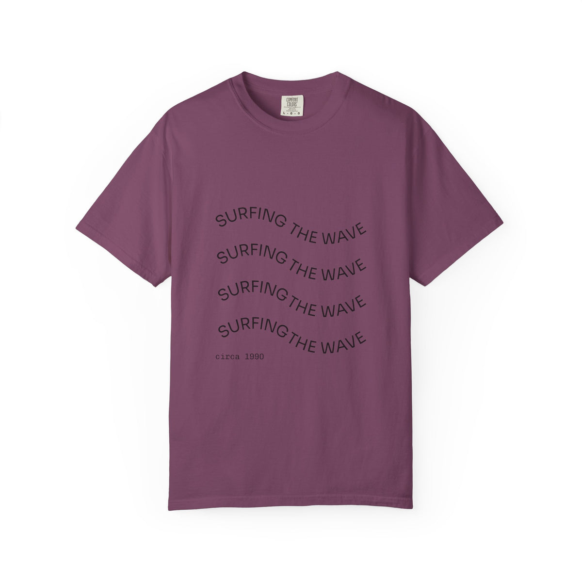 Surfing The Wave Graphic T-Shirt — Retro Beach Vibe Tee