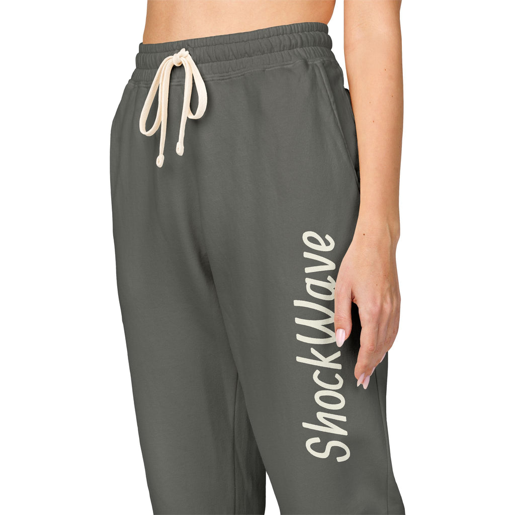 Garment-Dyed Fleece Joggers SHOCKWAVE