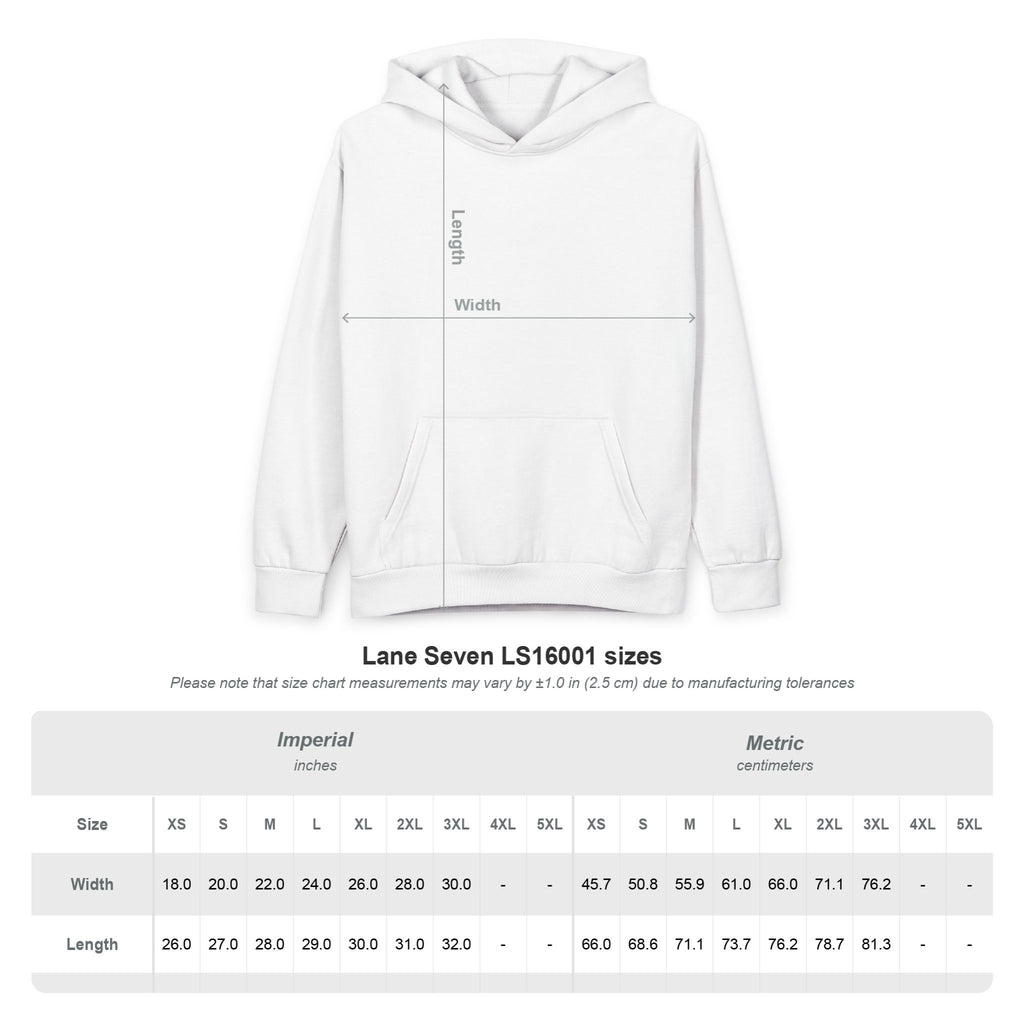 A-Train Pullover Hoodie — Minimalist Star Back Graphic