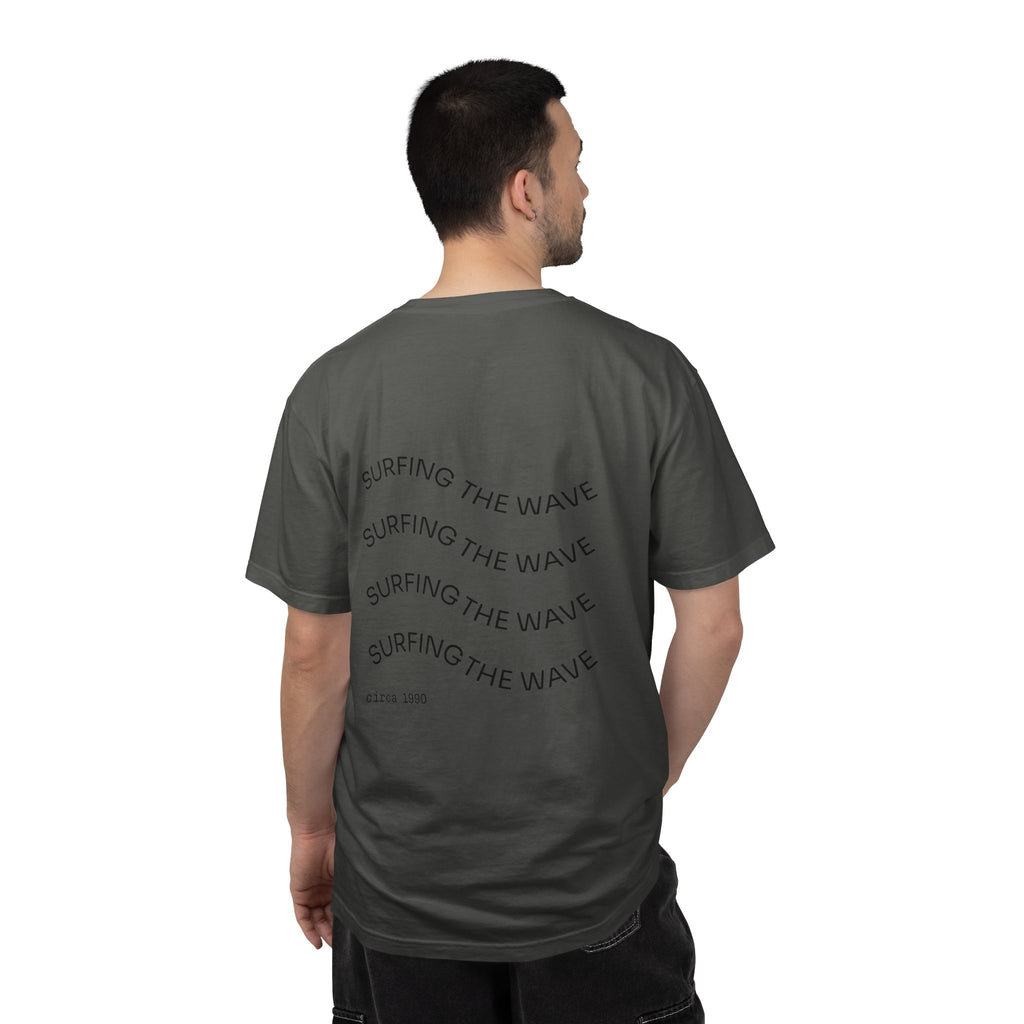 Surfing The Wave Graphic T-Shirt — Retro Beach Vibe Tee
