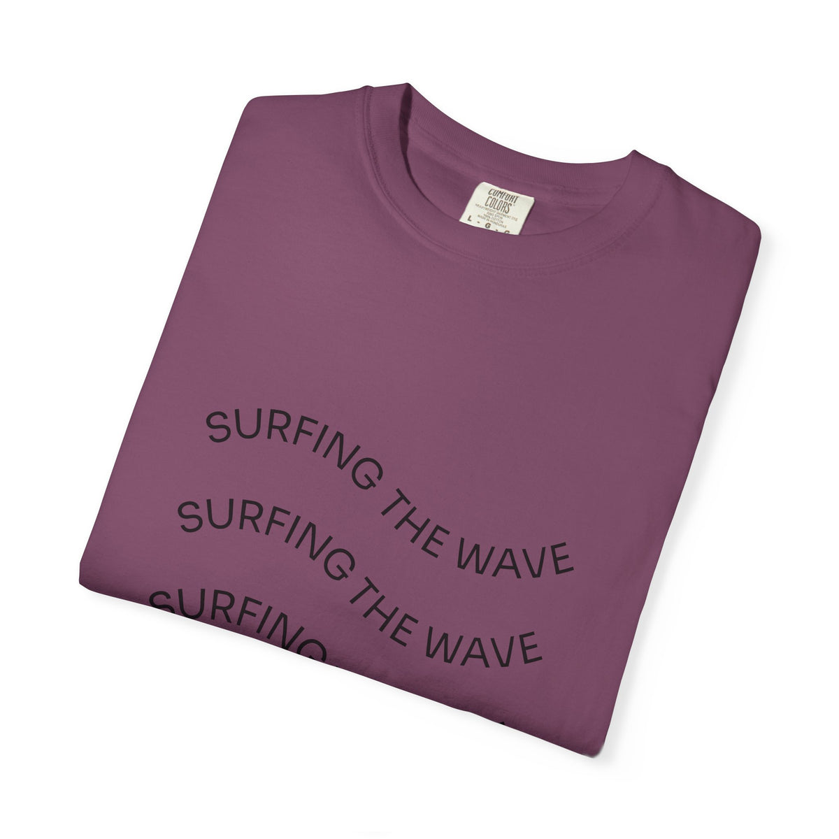 Surfing The Wave Graphic T-Shirt — Retro Beach Vibe Tee