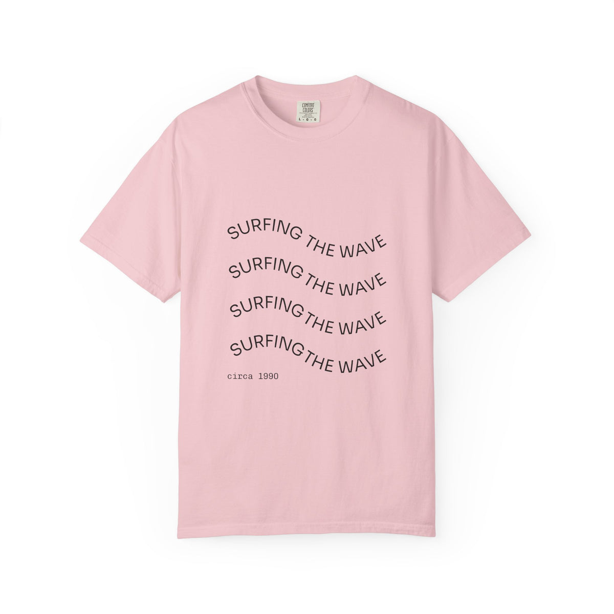 Surfing The Wave Graphic T-Shirt — Retro Beach Vibe Tee