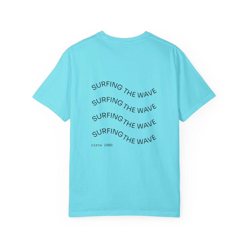 Surfing The Wave Graphic T-Shirt — Retro Beach Vibe Tee