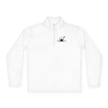 Quarter-Zip Pullover — Minimalist Coffee Skate Design (’take a sip’)
