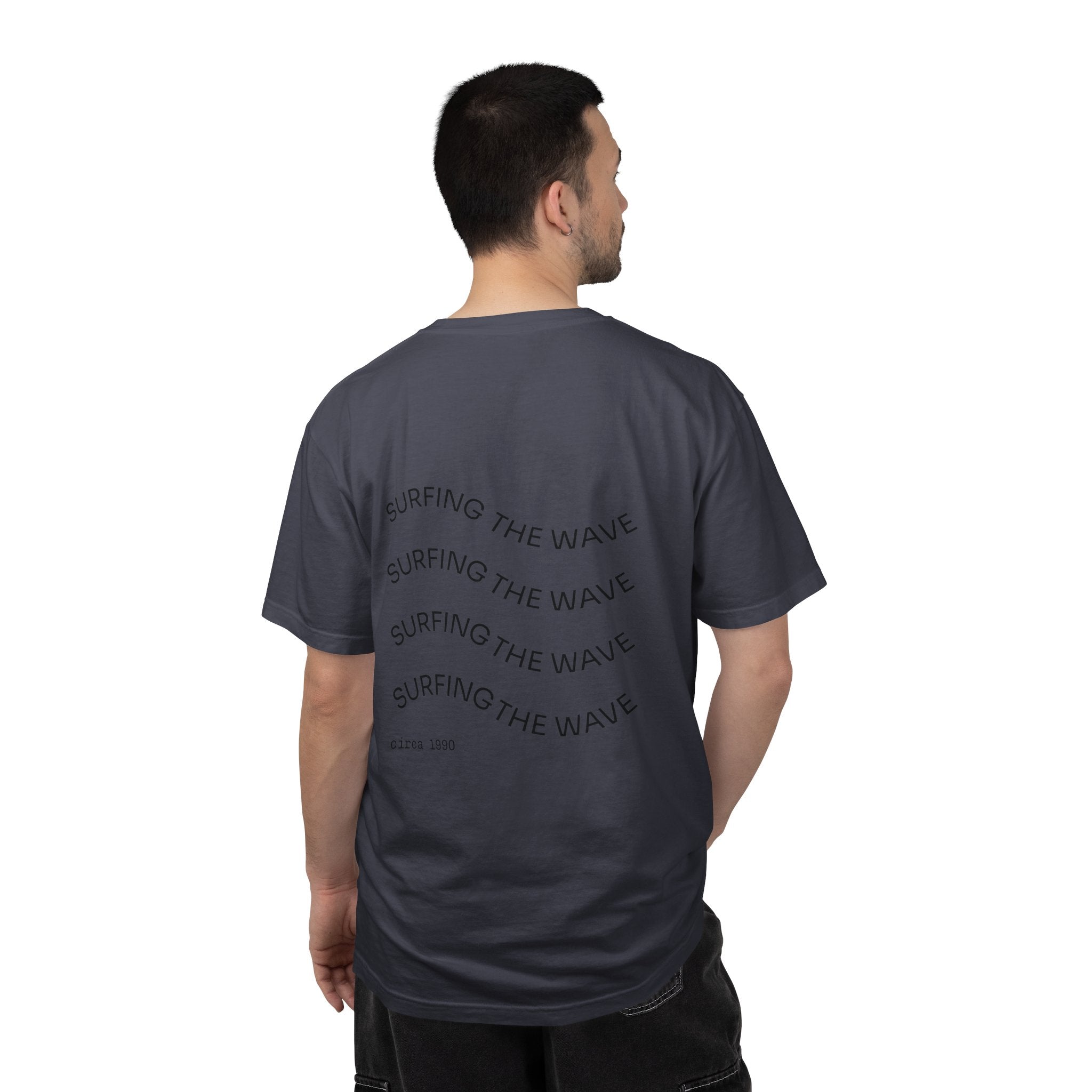 Surfing The Wave Graphic T-Shirt — Retro Beach Vibe Tee