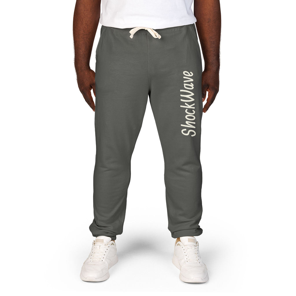 Garment-Dyed Fleece Joggers SHOCKWAVE