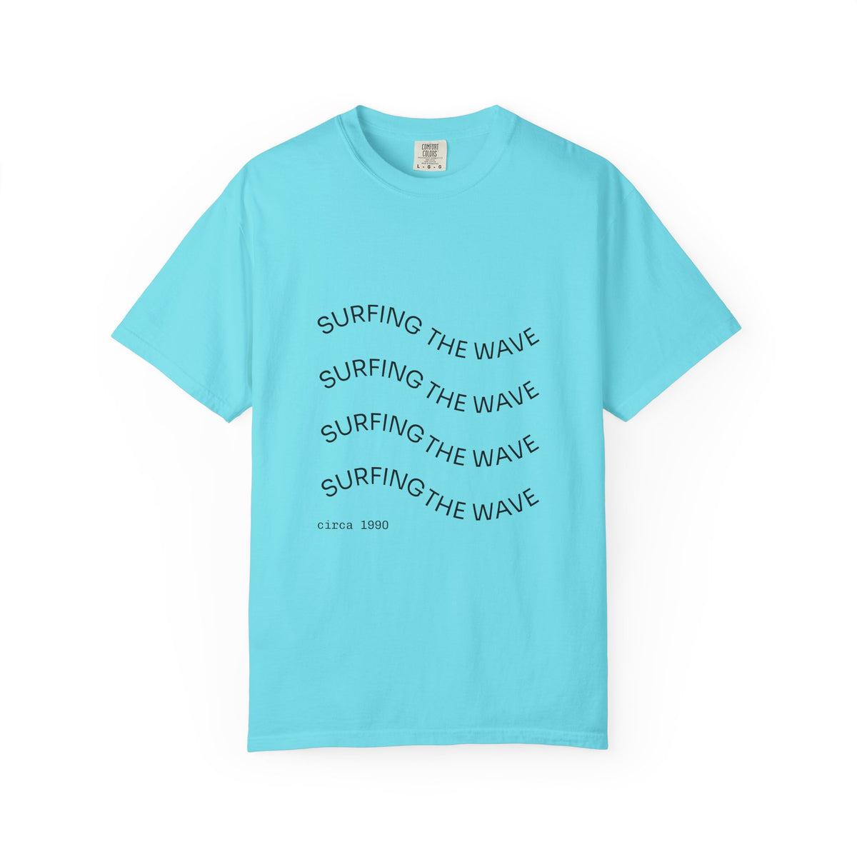 Surfing The Wave Graphic T-Shirt — Retro Beach Vibe Tee