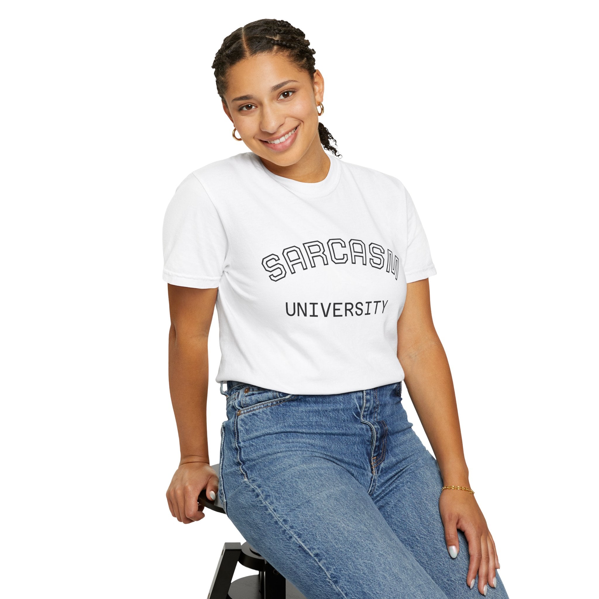 Sarcasm University T-Shirt — Funny College Humor Tee