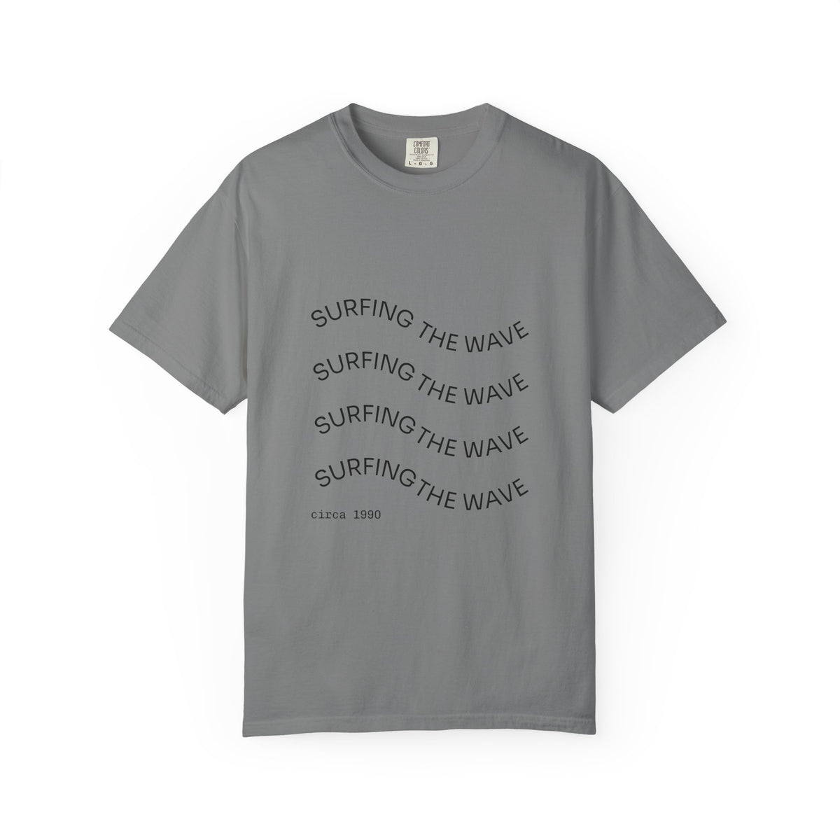 Surfing The Wave Graphic T-Shirt — Retro Beach Vibe Tee