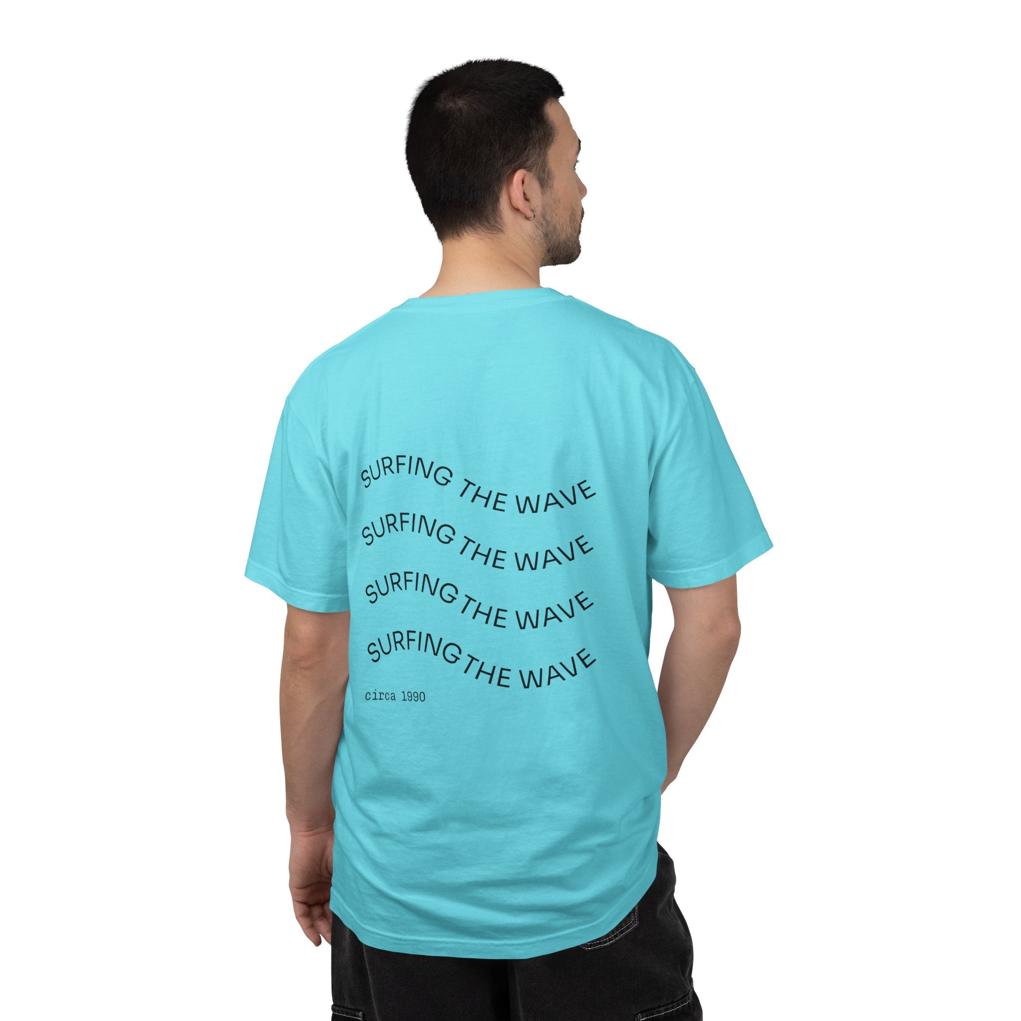 Surfing The Wave Graphic T-Shirt — Retro Beach Vibe Tee