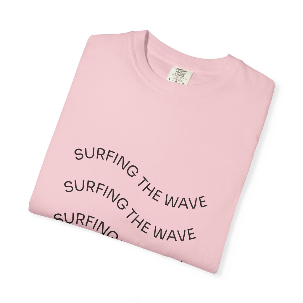 Surfing The Wave Graphic T-Shirt — Retro Beach Vibe Tee