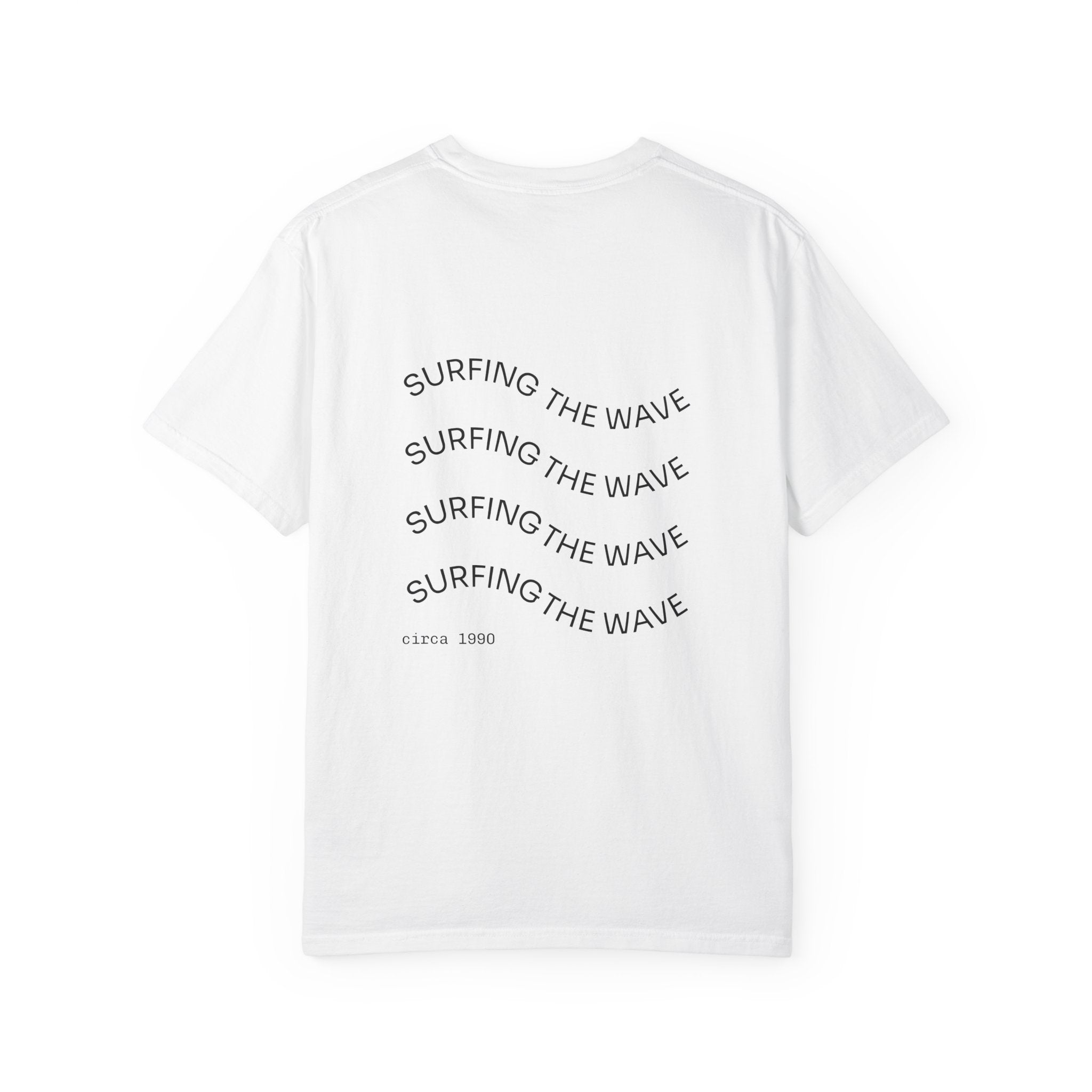 Surfing The Wave Graphic T-Shirt — Retro Beach Vibe Tee
