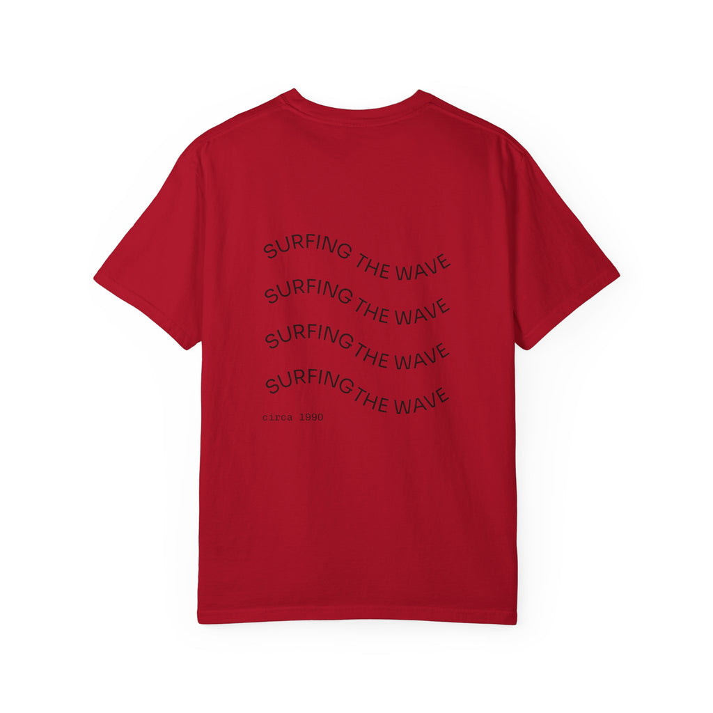 Surfing The Wave Graphic T-Shirt — Retro Beach Vibe Tee