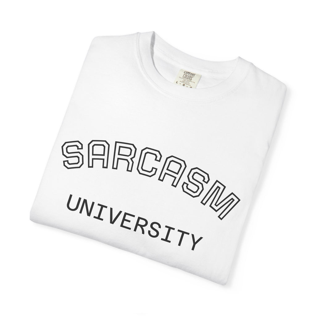 Sarcasm University T-Shirt — Funny College Humor Tee