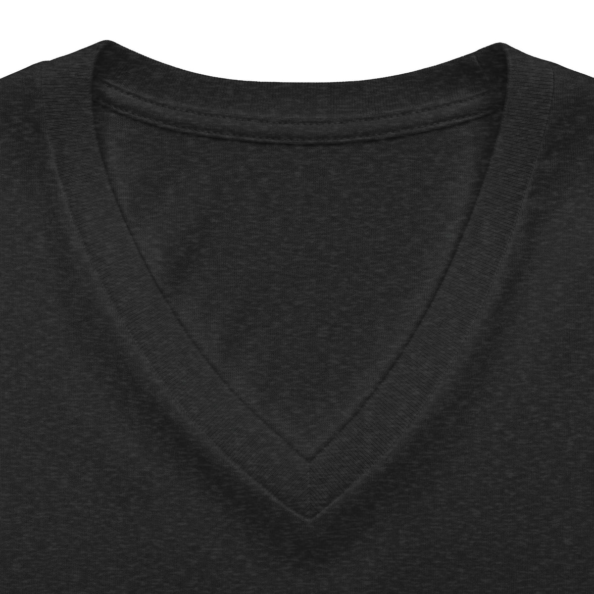 Women's V-Neck Tee — "May the Force Be With You" Lightly Printed Star Wars Fan Shirt
