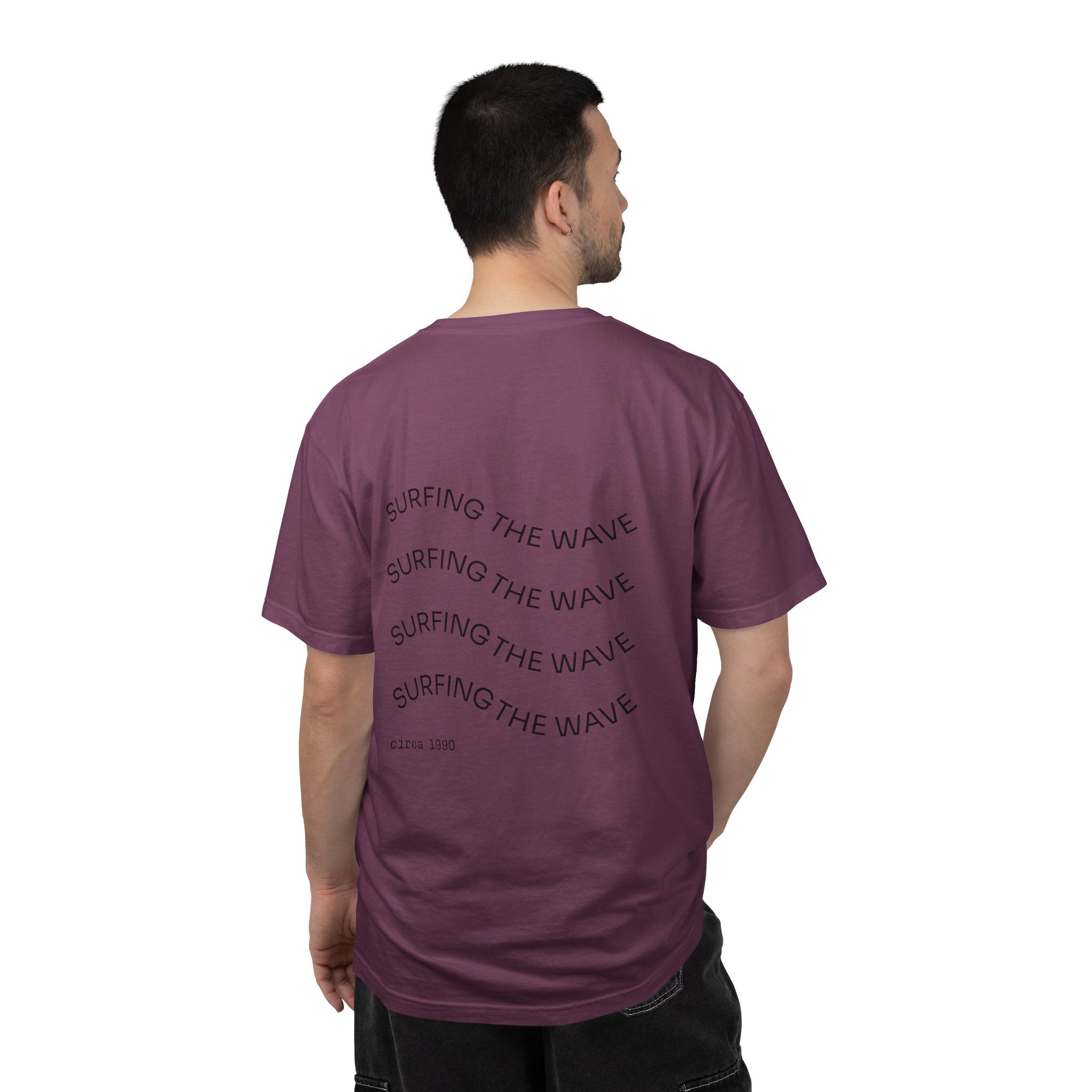 Surfing The Wave Graphic T-Shirt — Retro Beach Vibe Tee