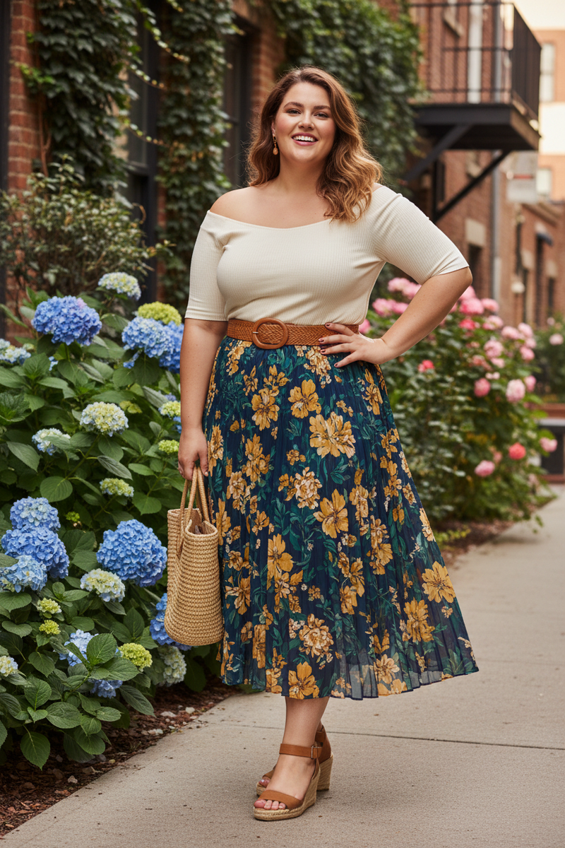 Mannequin plus size jupe