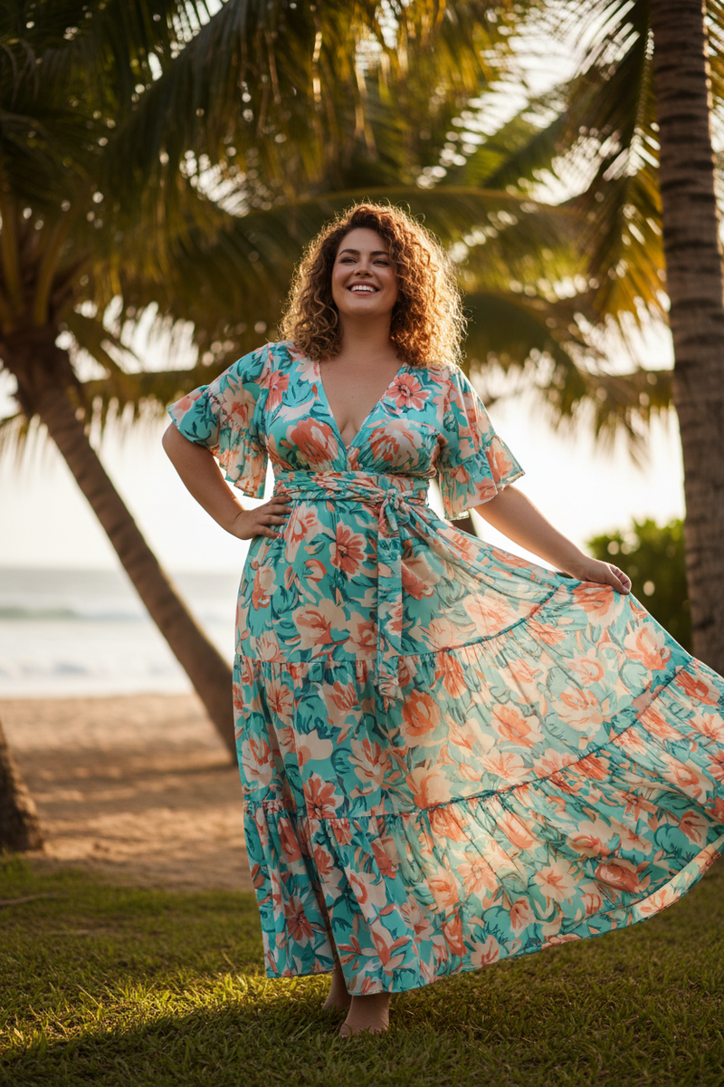 Mannequin plus size robe